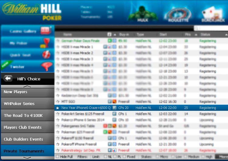 Выиграйте iPhone 6 в наших эксклюзивных новогодних фрироллах в William Hill Poker