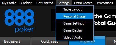 888 Покер как поменять аватар