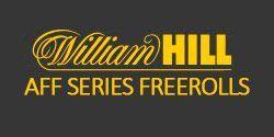 Aff Series €50 Freeroll - приватные фрироллы в William Hill