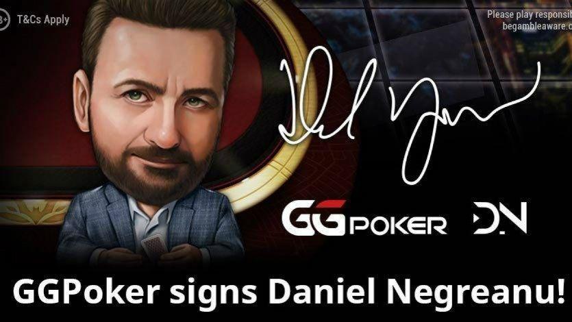 Официально: Даниэль Негреану подписал контракт с сетью GG Poker